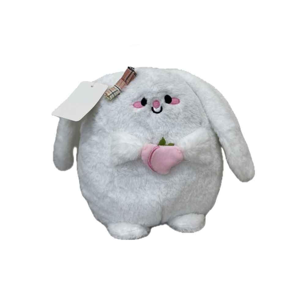 عروسک خرگوش توت فرنگی به دست